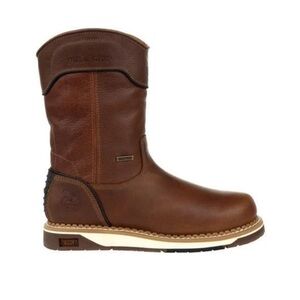 GEORGIA AMP LT WEDGE SOFT TOE WATERPROOF WORK BOOTS GB00369 SZ 10.5